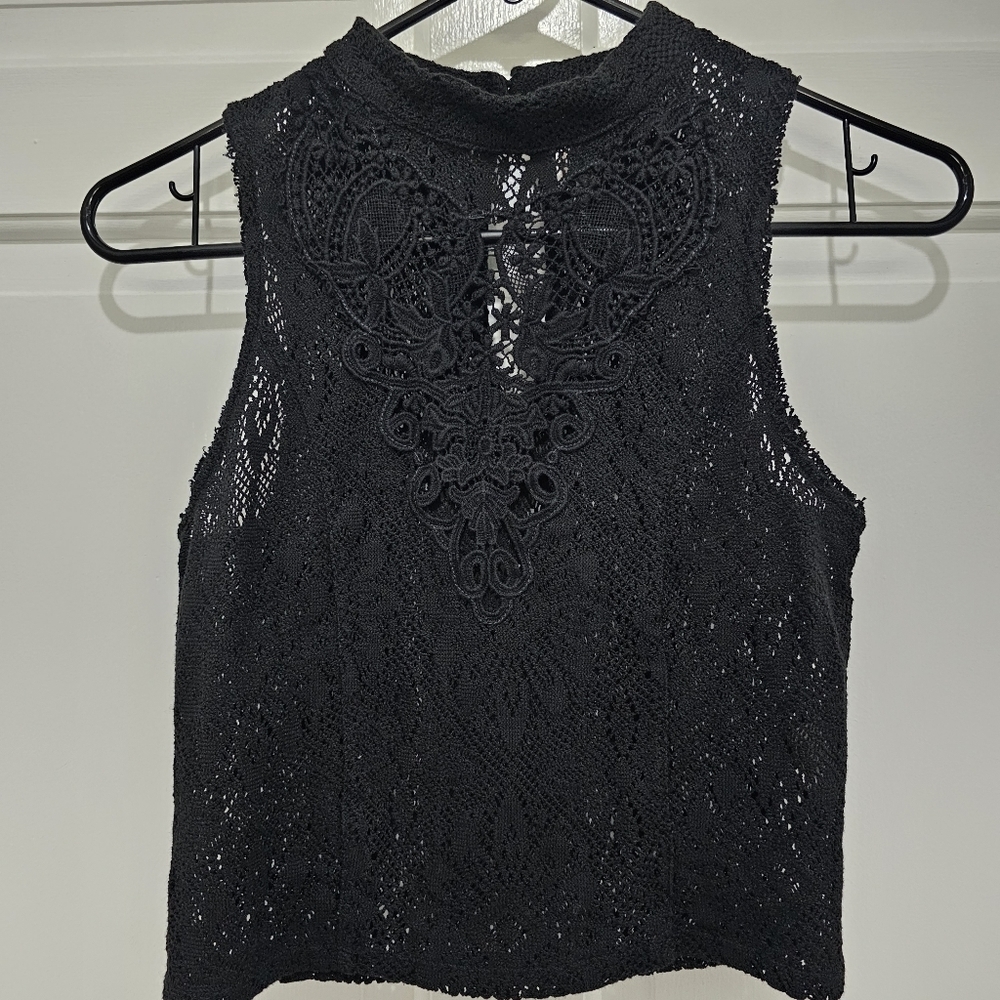 Free People Greatest Hits Top Black Size XS - Picture 3 of 11